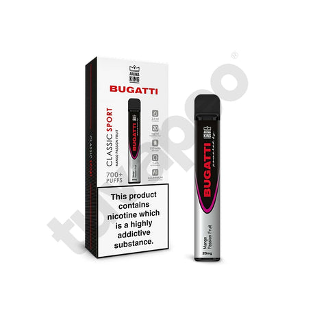 Vapers Desechables Aroma King Bugatti Classic Sport Mango Passion Fruit 20mg