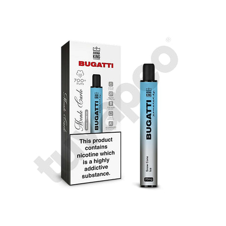 Vapers Desechables Aroma King Bugatti Monte Carlo Snow Cone Ice 20mg