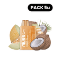Vapers Desechables Muss Marmol 700 Vaper Desechable Coconut Melon (Pack 5)