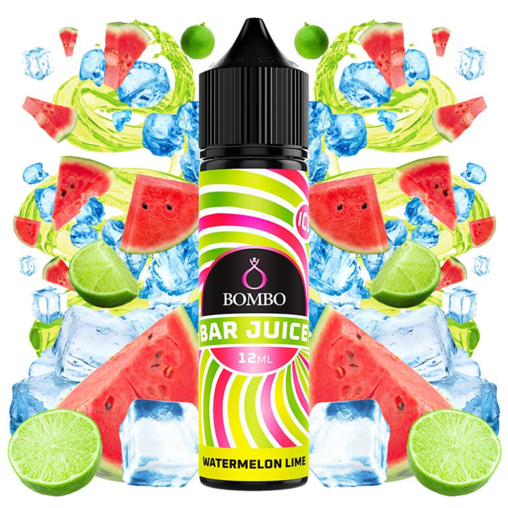 Bombo Bar Juice Aroma Watermelon Lime Ice 12ml/60ml Longfill