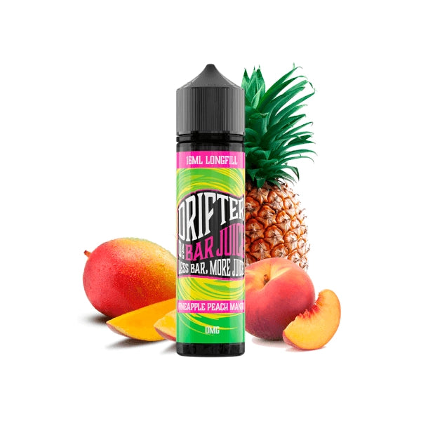 Drifter Bar Juice Pineapple Peach Mango Longfill 16ml aroma sabor piña melocotón mango