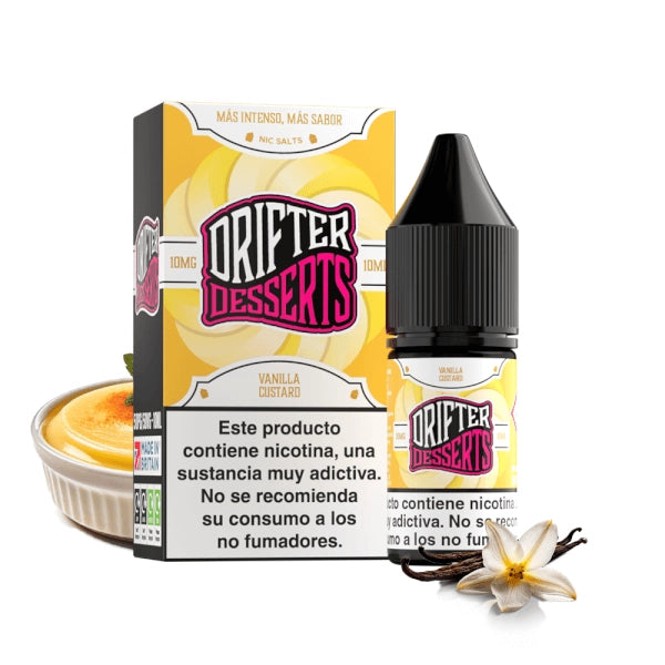 Drifter Bar Salts Vanilla Custard 10ml