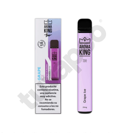 Vapers Desechables Aroma King Classic Grape Ice Vaper Desechable 20mg