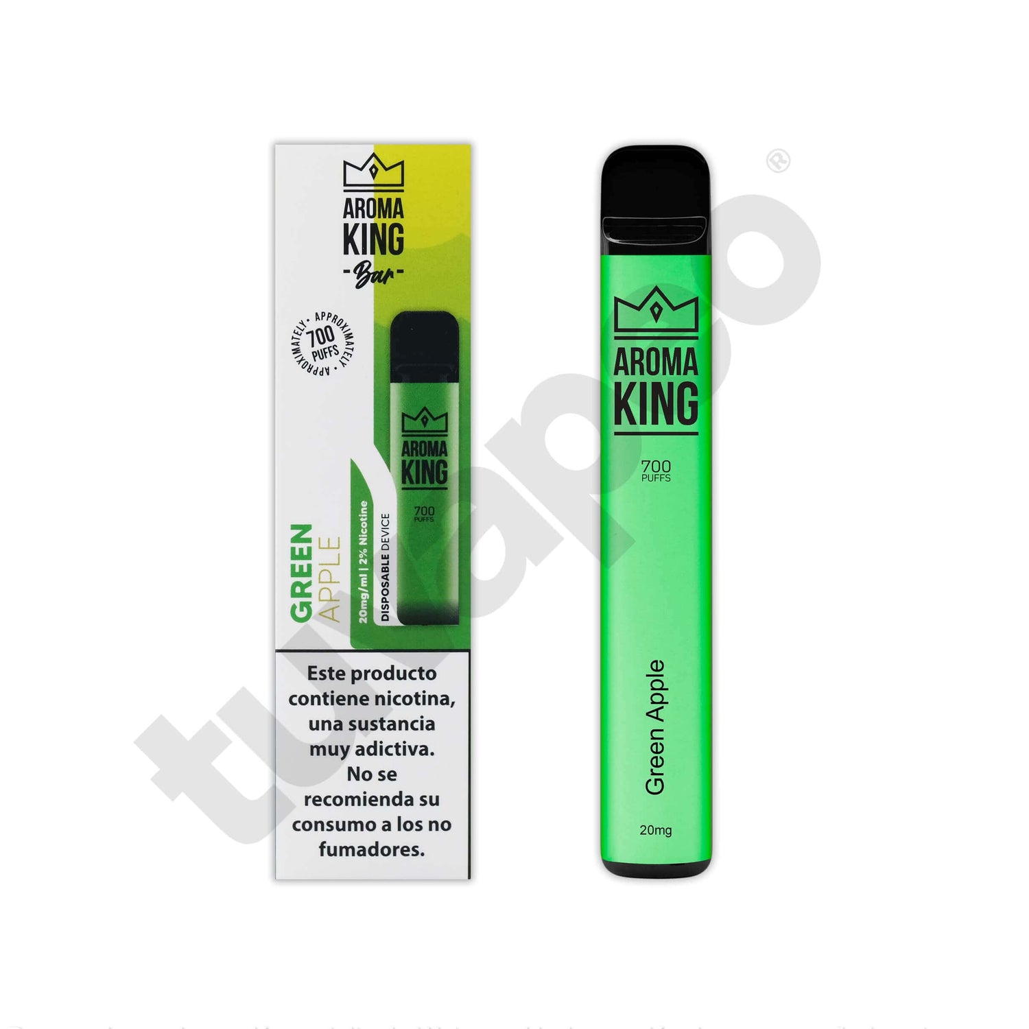 Vapers Desechables Aroma King Classic Green Apple Vaper Desechable 20mg