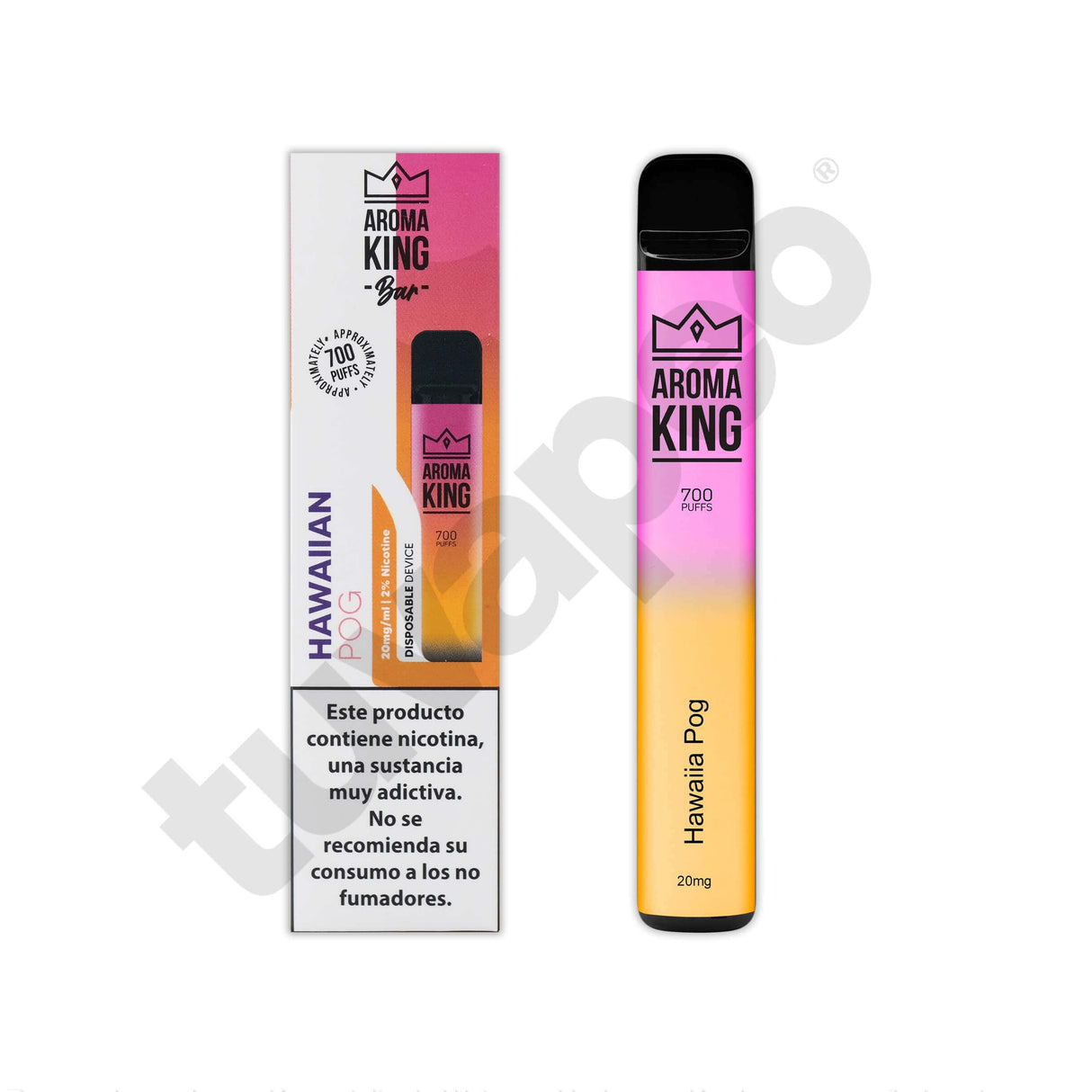 Vapers Desechables Aroma King Classic Hawaiia Pog Vaper Desechable 20mg