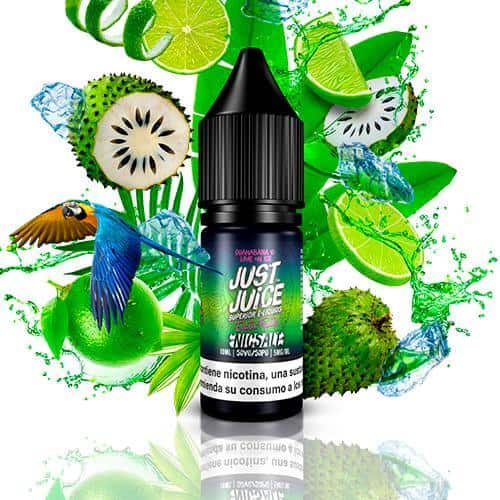 Just Juice Nic Salts Exotic Fruits Guanabana & Lime On Ice 10ml