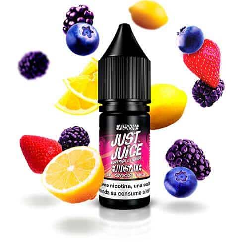 Just Juice Nic Salts Fusion Berry Burst Lemonade 10ml