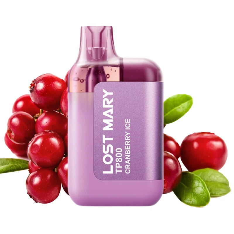 Vapers Desechables Lost Mary TP800 Cranberry Ice