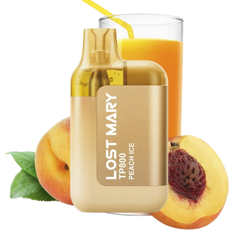 Vapers Desechables Lost Mary TP800 Peach Ice