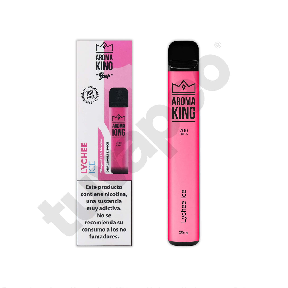 Vapers Desechables Aroma King Classic Lychee Ice Vaper Desechable 20mg