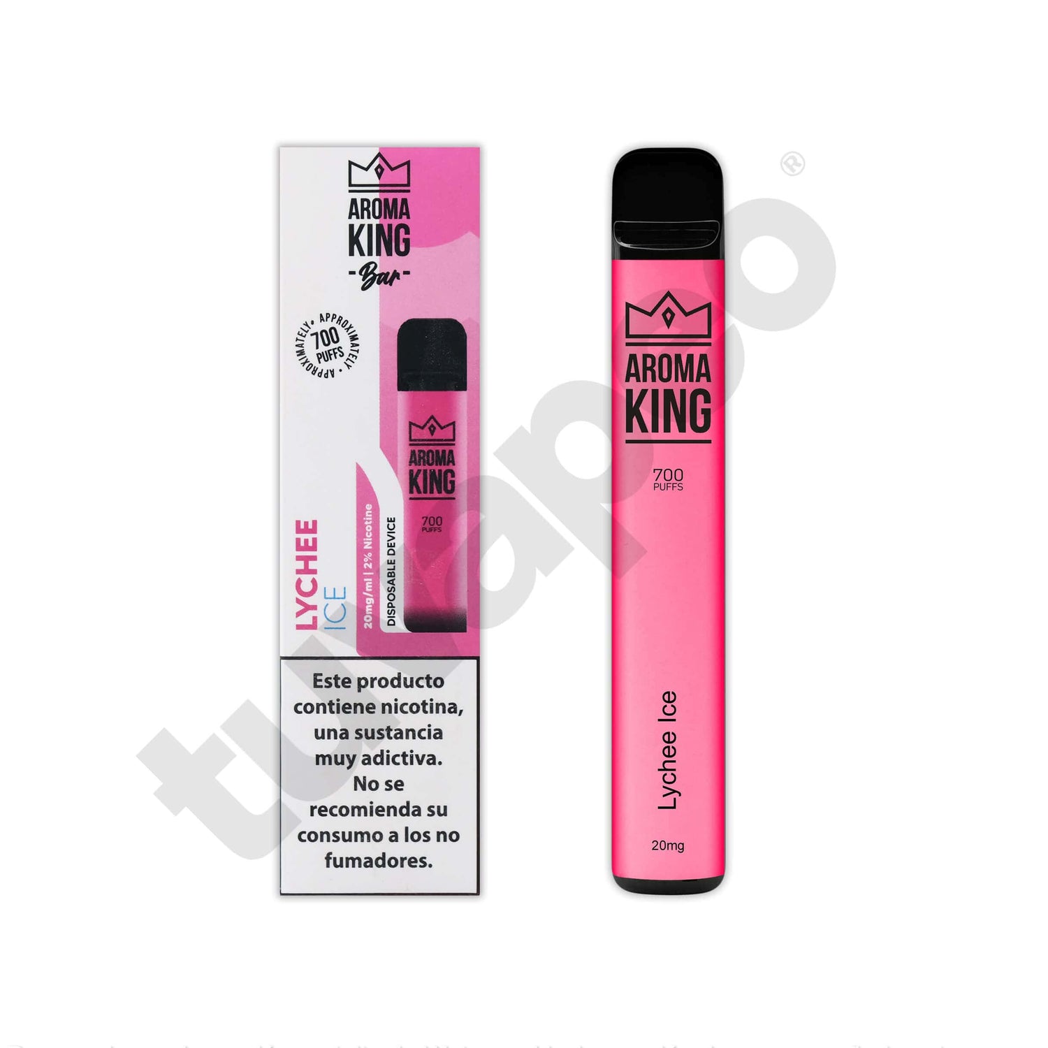 Vapers Desechables Aroma King Classic Lychee Ice Vaper Desechable 20mg