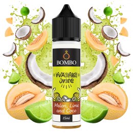 Aroma Melon, Lime and Coco 15ml/60 (Longfill) - Wailani Juice by Bombo