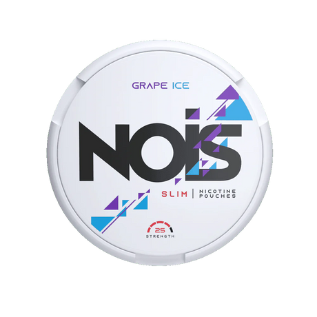 Nois Bolsas de Nicotina Grape Ice 25mg/g