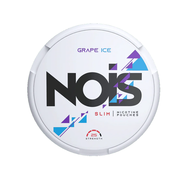 Nois Bolsas de Nicotina Grape Ice 25mg/g