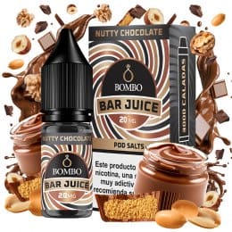 Nutty Chocolate 10ml - Bombo Bar Juice