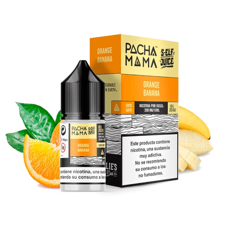 Pachamama Self Juice Salts Orange Banana 10ml