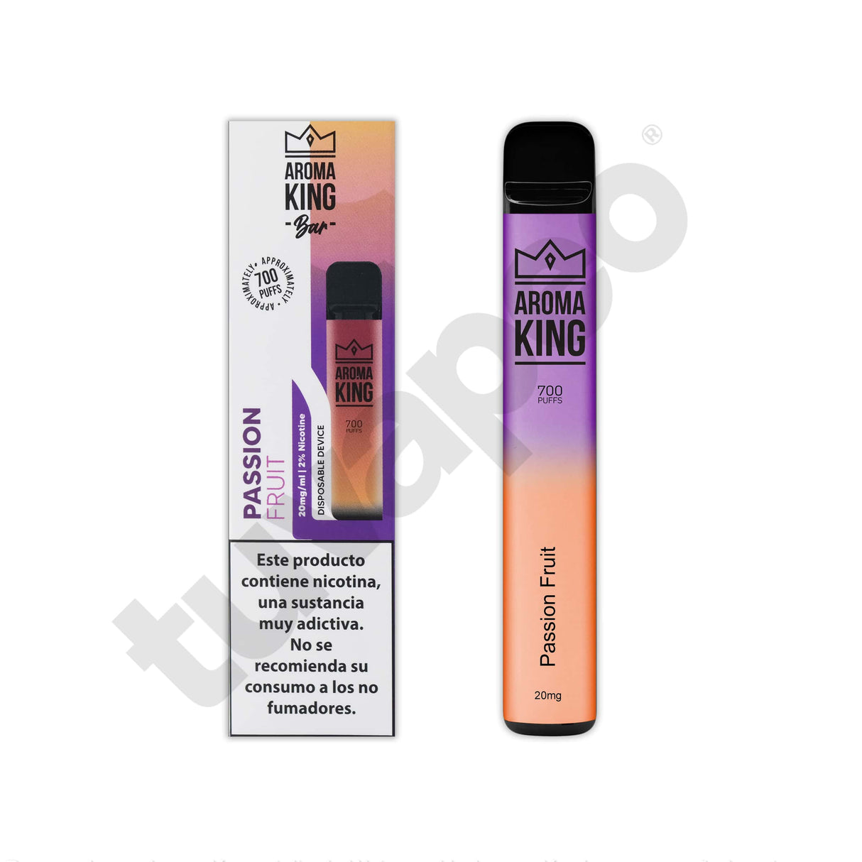 Vapers Desechables Aroma King Classic Passion Fruit Vaper Desechable 20mg