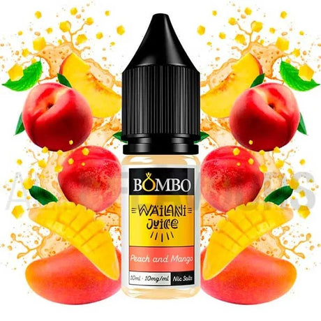 Sales de Nicotina Peach and Mango Wailani by Bombo 10ML