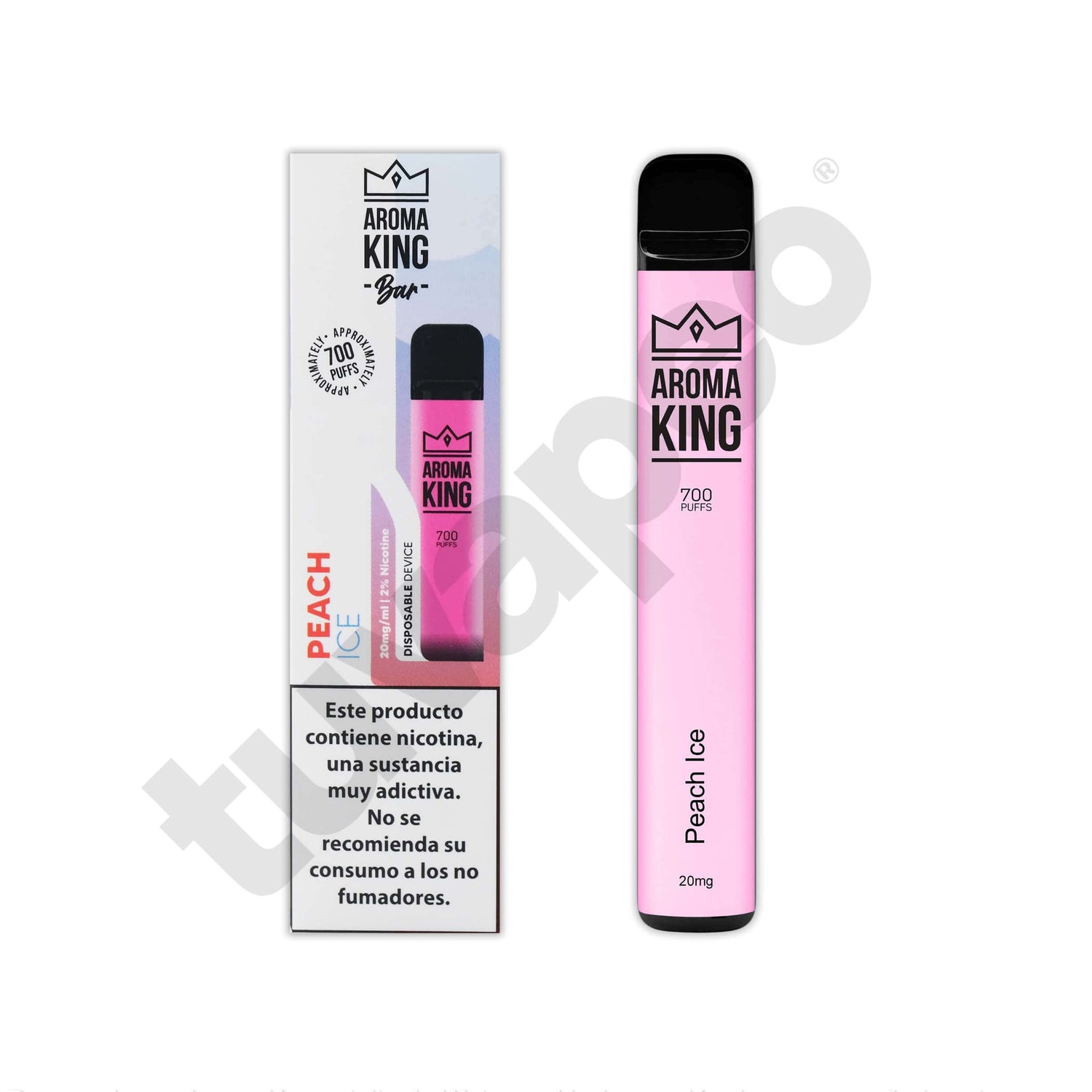 Vapers Desechables Aroma King Classic Peach Ice Vaper Desechable 20mg