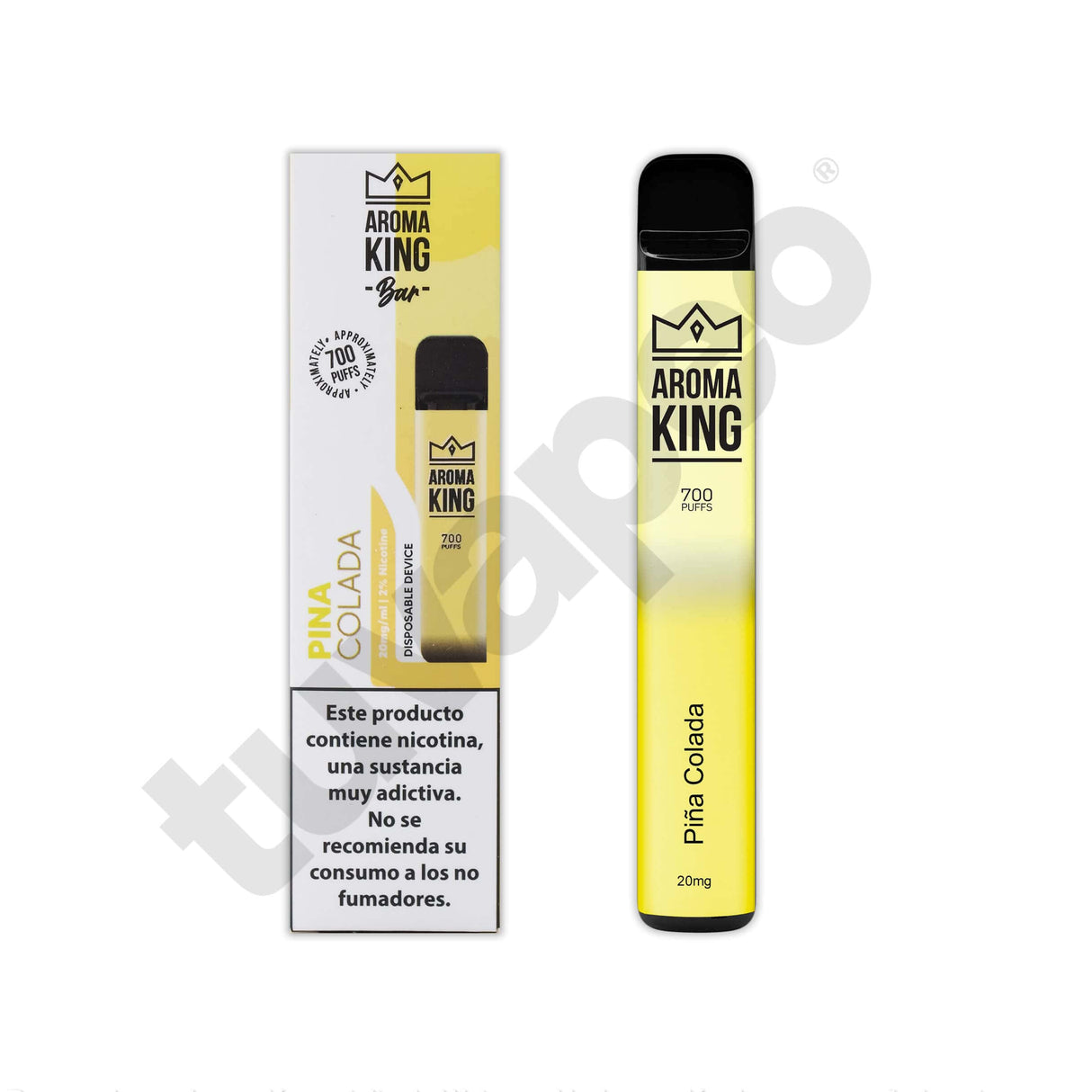 Vapers Desechables Aroma King Classic Piña Colada Vaper Desechable 20mg