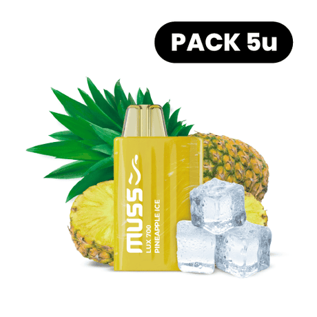 Vapers Desechables Muss Marmol 700 Vaper Desechable Pineapple Lemon (Pack 5)