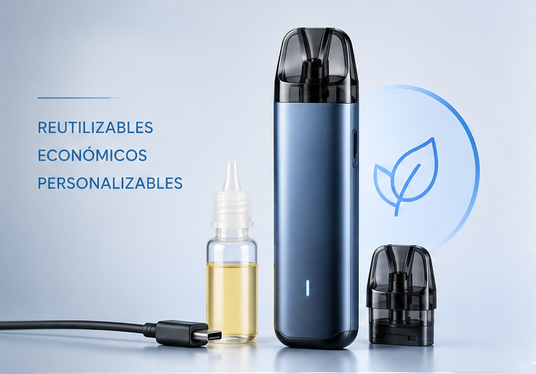Ventajas de los pods recargables