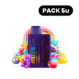 Vapers Desechables Muss Marmol 700 Vaper Desechable Rainbow (Pack 5)