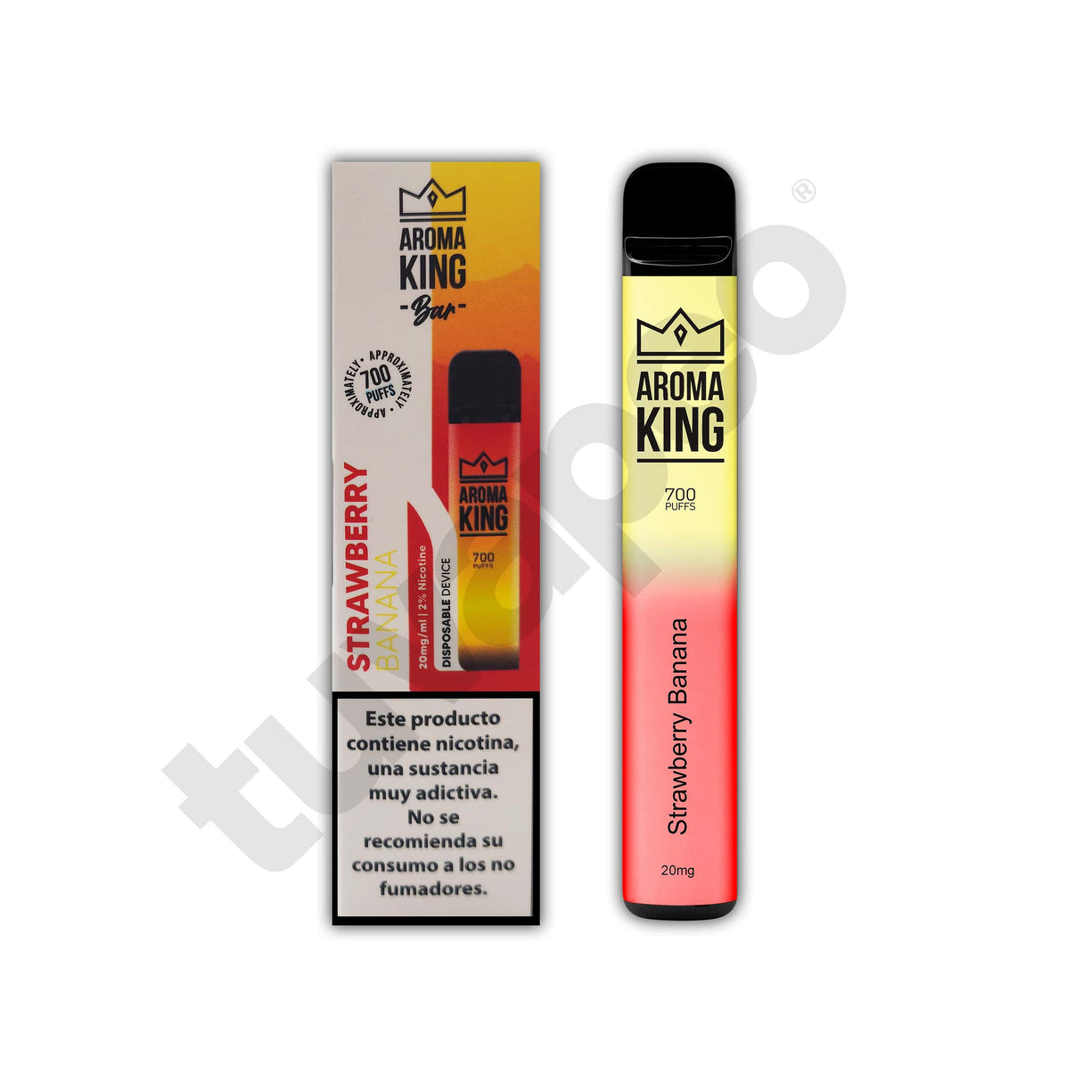 Vapers Desechables Aroma King Classic Strawberry Banana Vaper Desechable 20mg