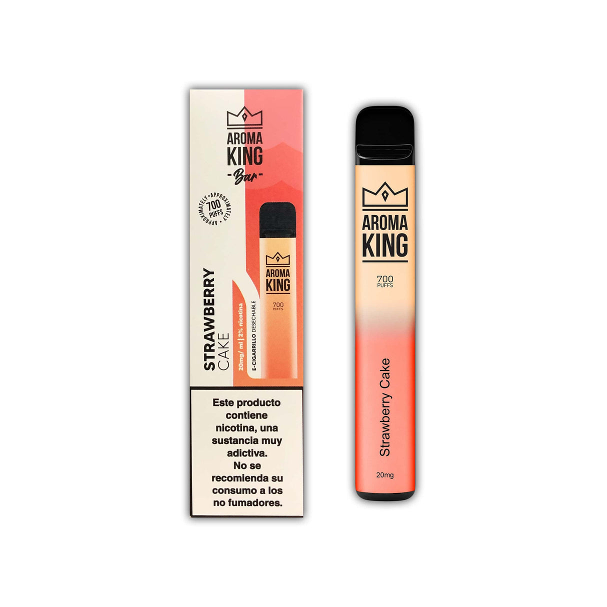 Vapers Desechables Aroma King Classic Strawberry Cake Vaper Desechable 20mg