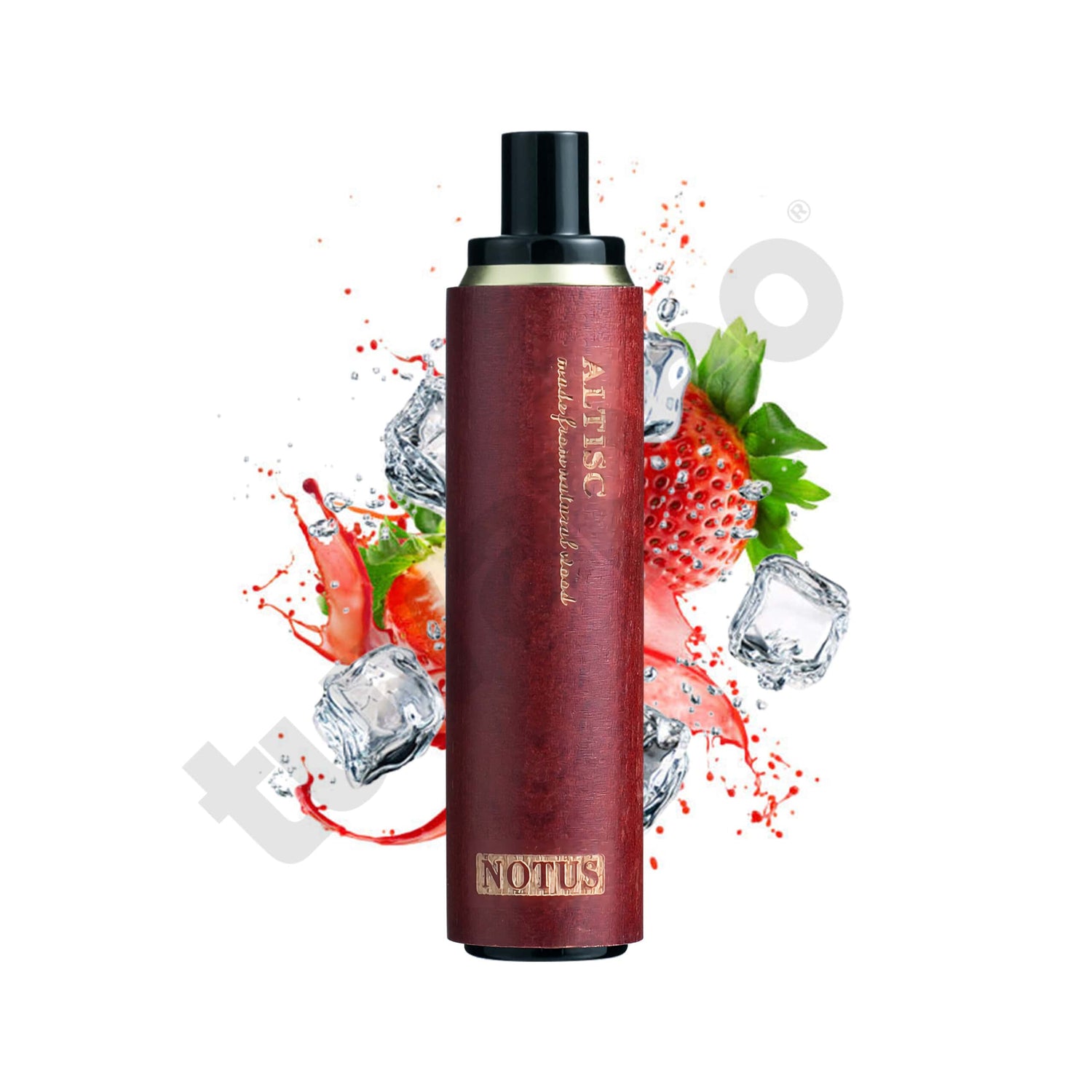 Vapers Desechables Altisc Notus Strawberry Ice Vaper Sin Nicotina