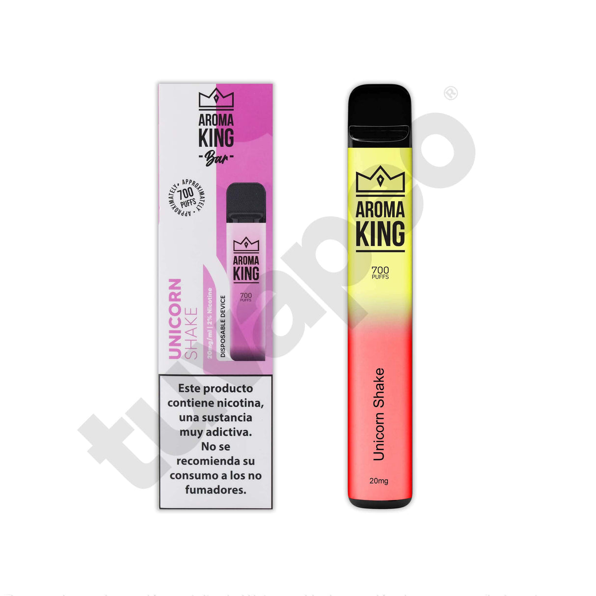 Vapers Desechables Aroma King Classic Unicorn Shake Vaper Desechable 20mg