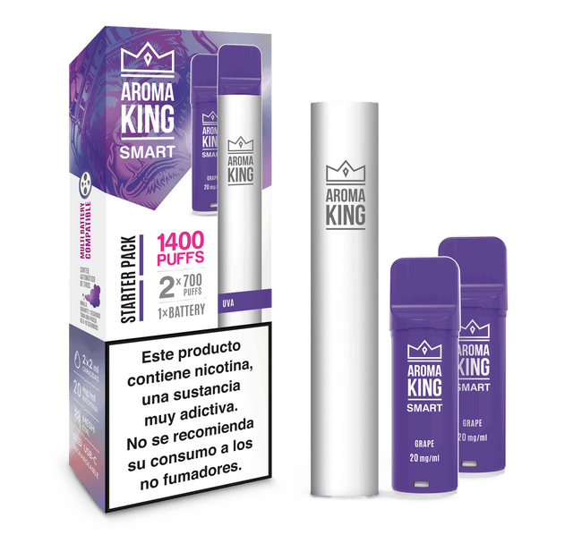 Vapers Desechables Aroma King Smart Grape Ice