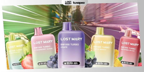 Lost Mary BM1000 Sin Nicotina: El Vape Desechable de 1000 Caladas
