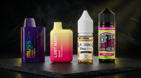 Mejores sabores de vaper: frutales, ice, dulces y tabaquiles