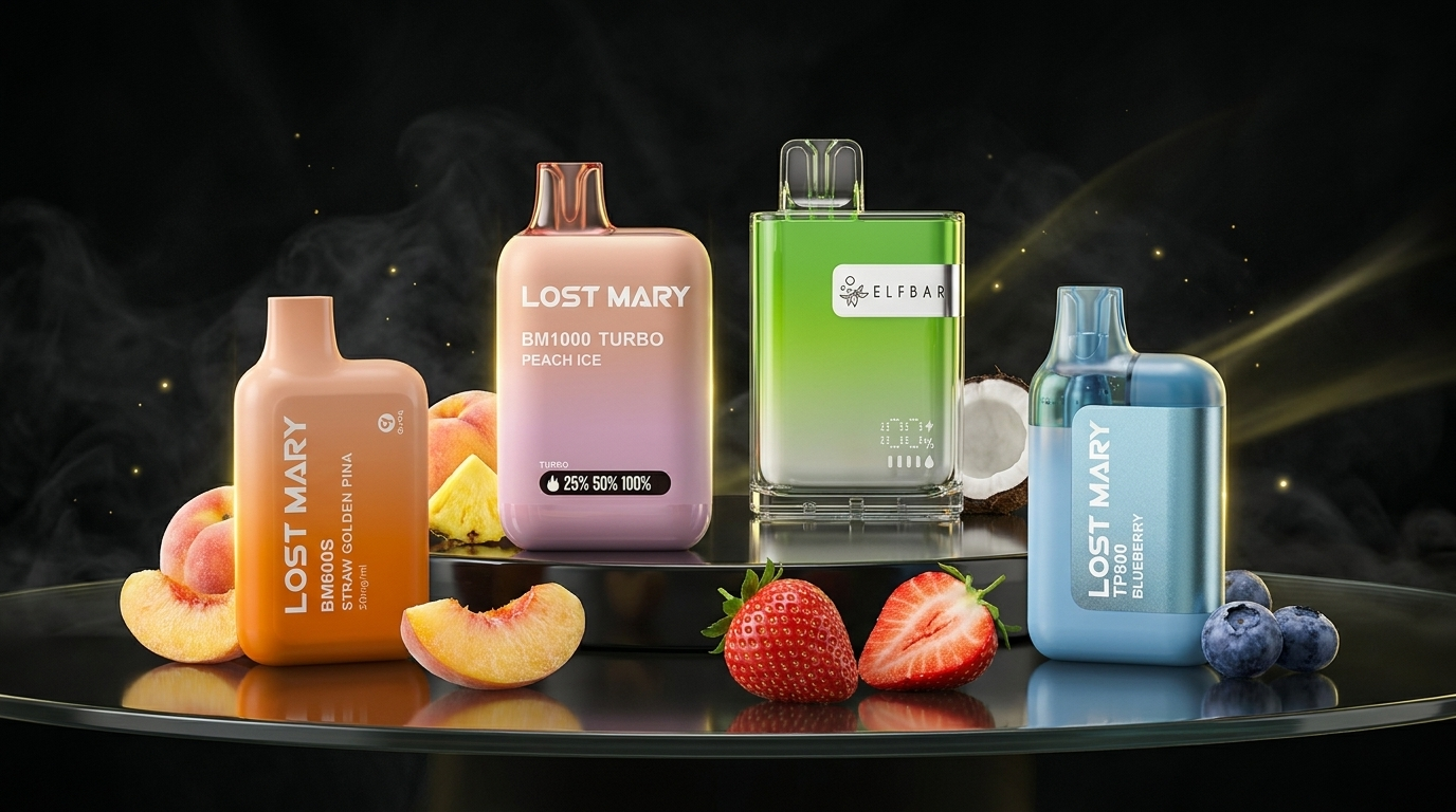Vapers desechables: duración, tipos y diferencias