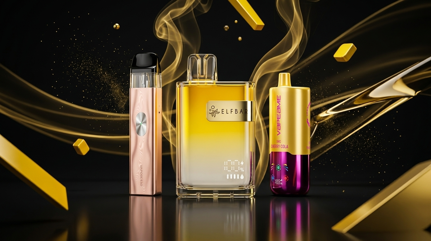 Vaper sin nicotina: desechable o recargable, ¿cuál elegir?