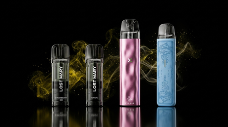 ¿Qué son los pods de vapeo y qué tipos existen?