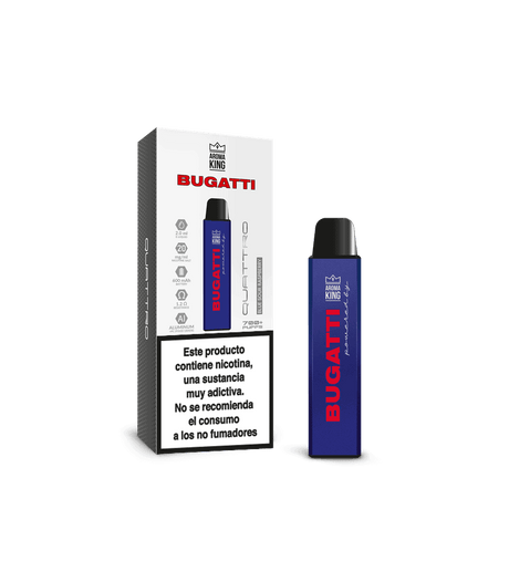 Vapers Desechables Aroma King Bugatti Quattro Blue Sour Raspberry 20mg