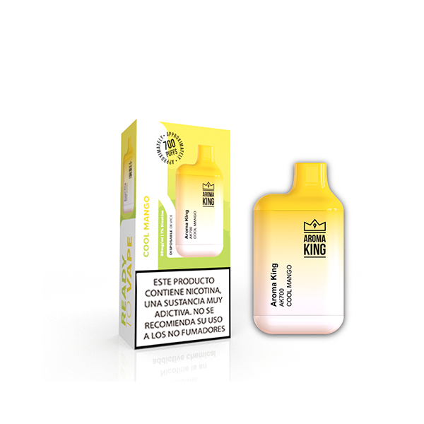 Vaper jetable Aroma King Vaper de mangue cool classique jetable 20 mg