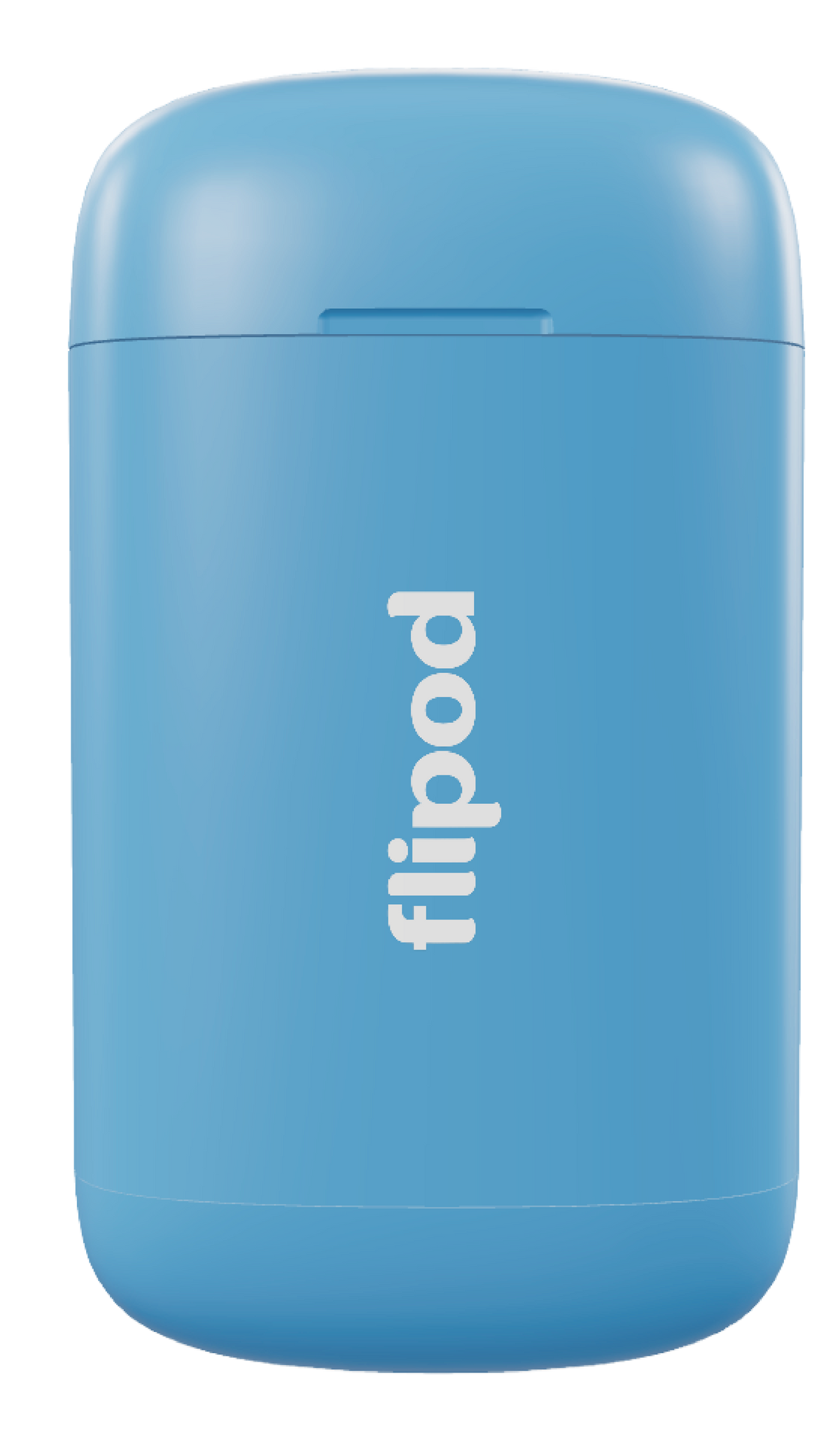 Estuche Flipod de color azul, para guardar los pods de tu vaper.