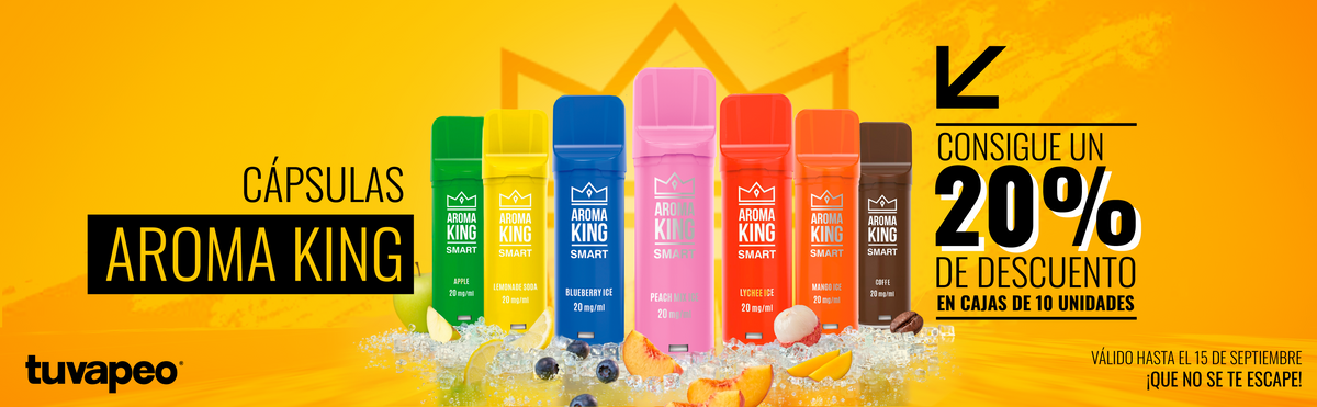 Aroma king cajas 10u con 20%