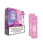 Aroma King Smart Cápsula Strawberry Guava 20mg 1400 puffs (2x700) pack de 2 dispositivos color rosa.