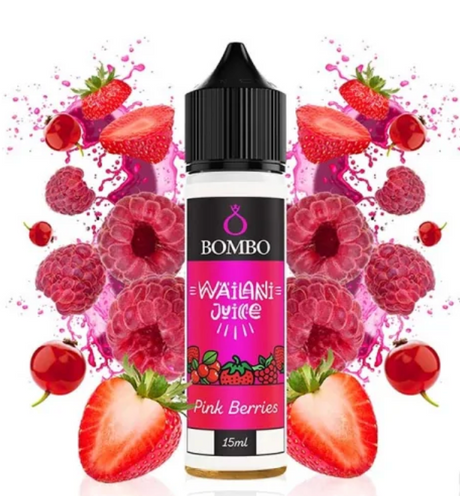 Pink Berries Aroma 15ml/60ml Longfill Wailani Juice by Bombo with mixed berries