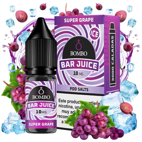 best grape ice vape juice Bombo Bar Juice Super Grape Ice 10ml