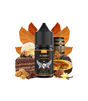 Bombo Kings Crest Don Juan Supra Reserve Flacone da 10 ml per e-liquid, dal design che evoca tabacco, cioccolato, nocciole e crema caramellata.