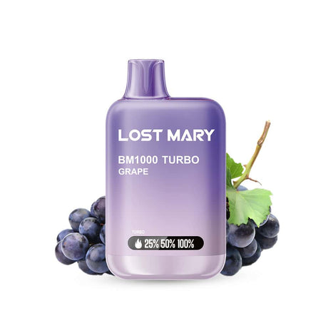 Vaper Lost Mary Bm1000 Arôme raisin