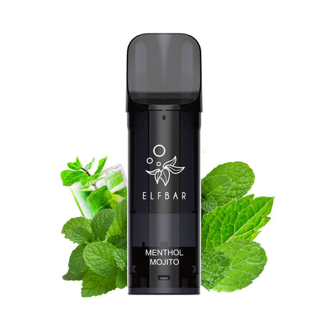 Cartuccia Elfa Pro Mojito al mentolo (x2)