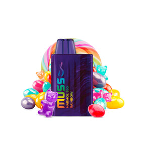 Vaper Desechable con Nicotina Muss Marmol 700 Rainbow
