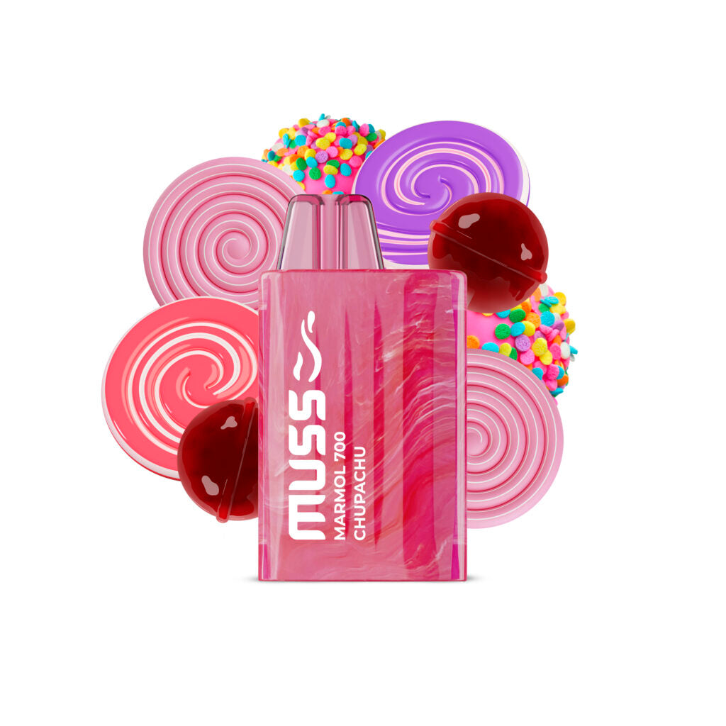 Vaper Desechable con Nicotina Muss Marmol 700 sabor Chupachu