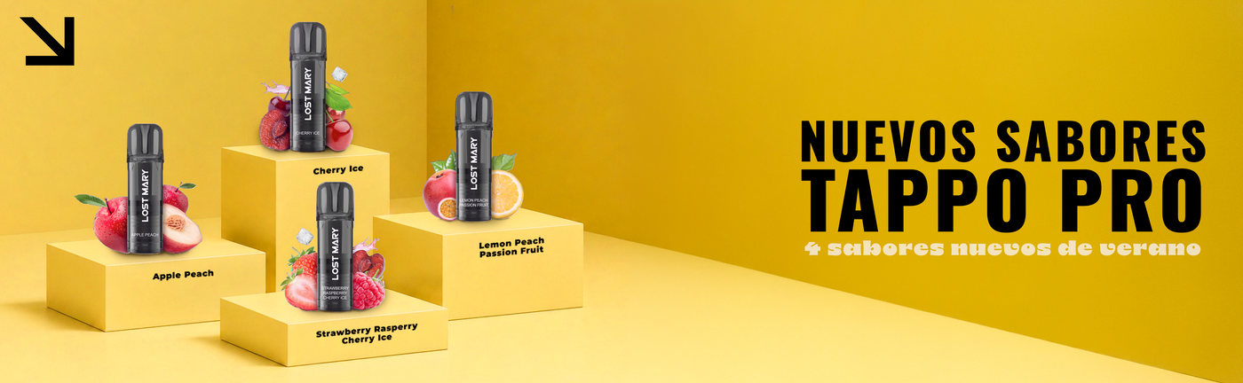 4 sabores nuevos de verano, cápsulas tappo pro